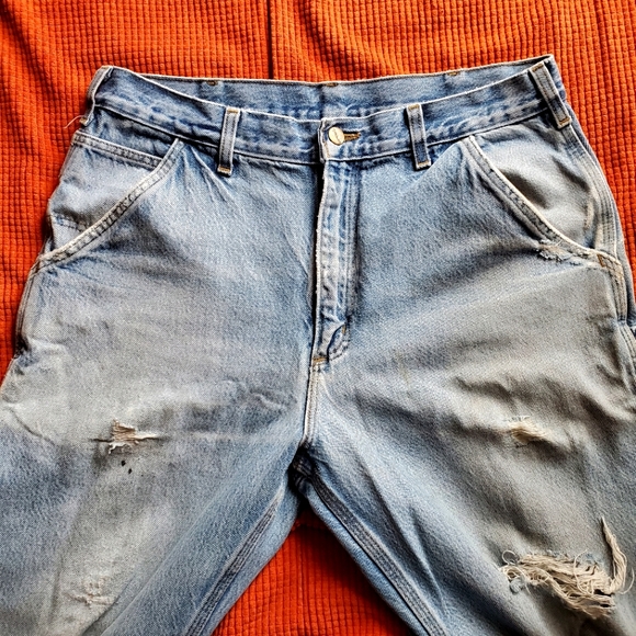 Distressed Carhartt men's jeans - Picture 4 of 13